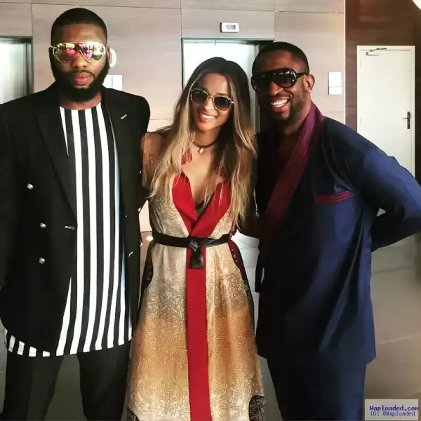 Darey Art Alade And Swankyjerry With Ciara In New Photos